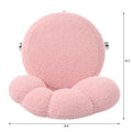 360 Swivel Height Adjustable,Swivel Chair,Teddy Fabric,Home Office Chair Pink Teddy