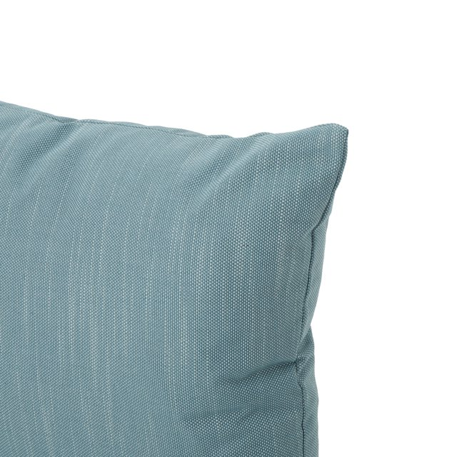 Belflower 16 X 16 Square Pillow Set Of 2 Teal Fabric