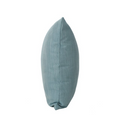 Belflower 16 X 16 Square Pillow Set Of 2 Teal Fabric