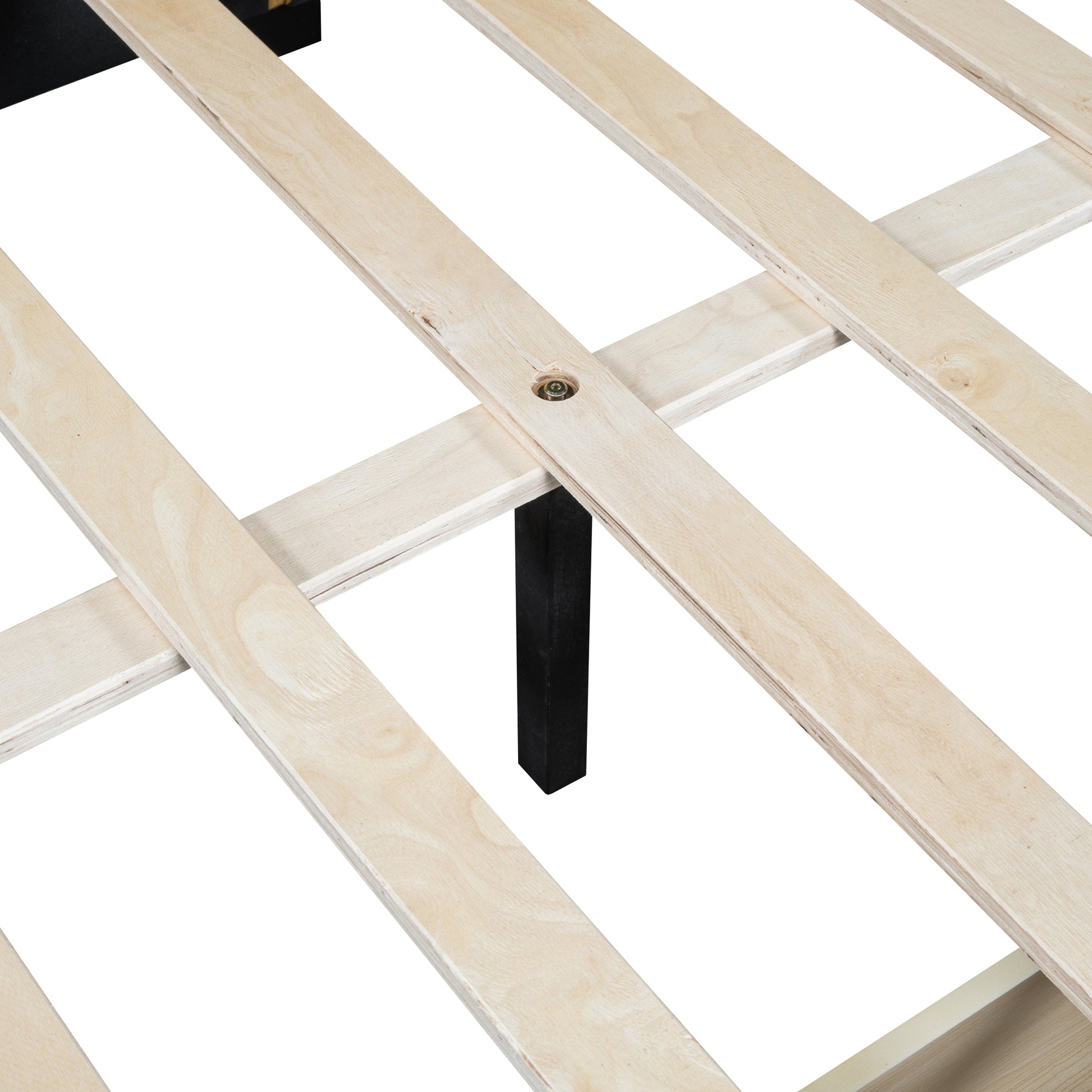 Full Size Upholstered Daybed With 2 Storage Drawers Sofa Bed Frame No Box Spring Needed, Linen Fabric Yellow Yellow Linen