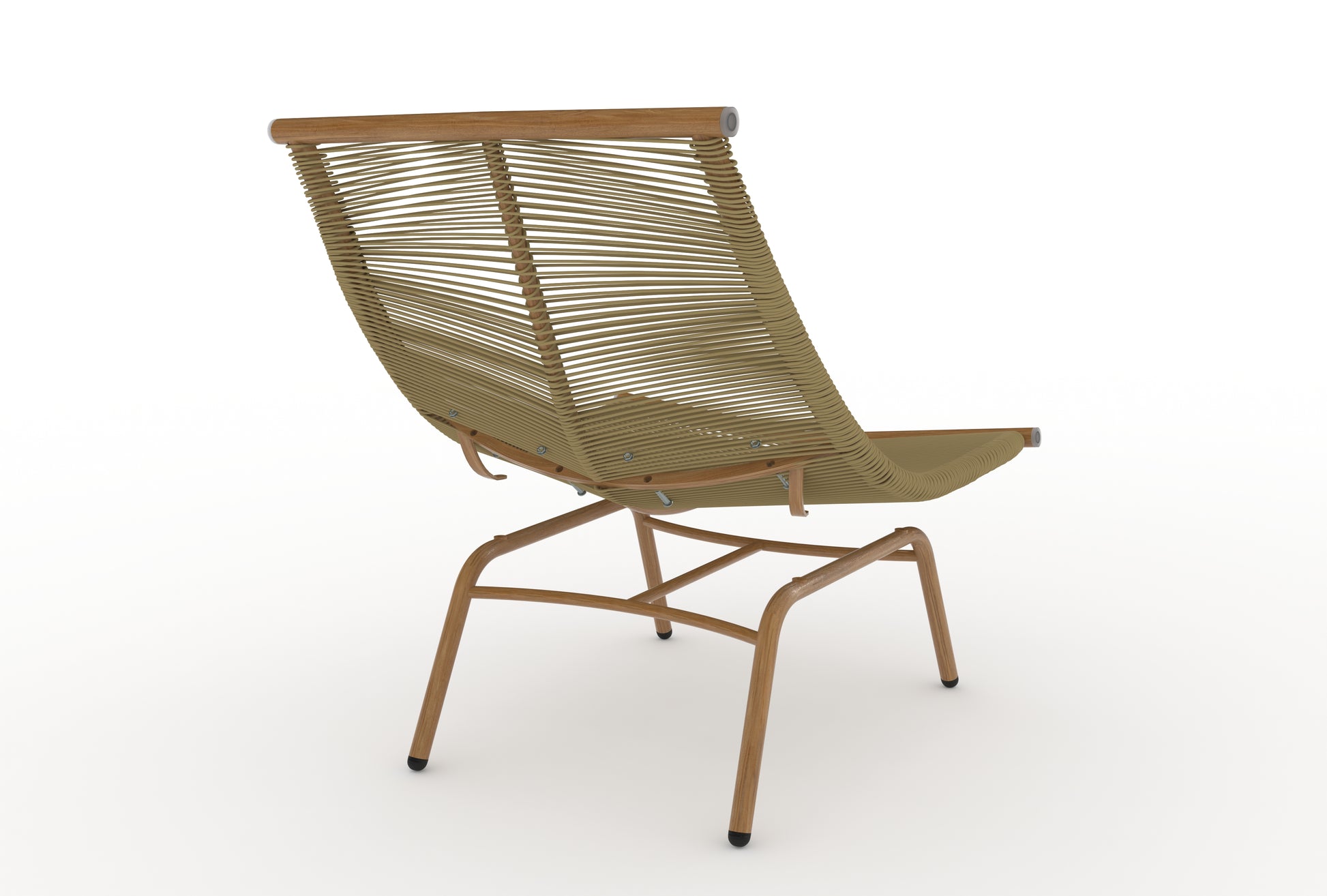 Chaise Lounge Chair With Table For Outdoor Indoor Wood Color Alloy Frame 380Lbs Capacity With Cushion Recliner For Camping Gaming Lunch Break Garden Party Sunbathing Wood Iron