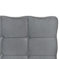 Queen Size Velvet Platform Bed With Led Frame And Stylish Mental Bed Legs, Gray Gray Velvet