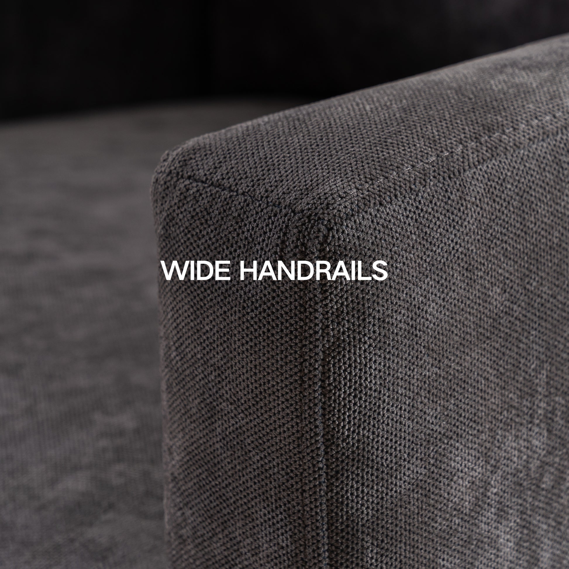 Large Swivel Chair, Upholstered Armchair, Modern Chair, Skin Friendly Gradient Color Linen Fabric, Comfortable To Sit. Suitable For Reception Living Room, Gray Gray Fabric