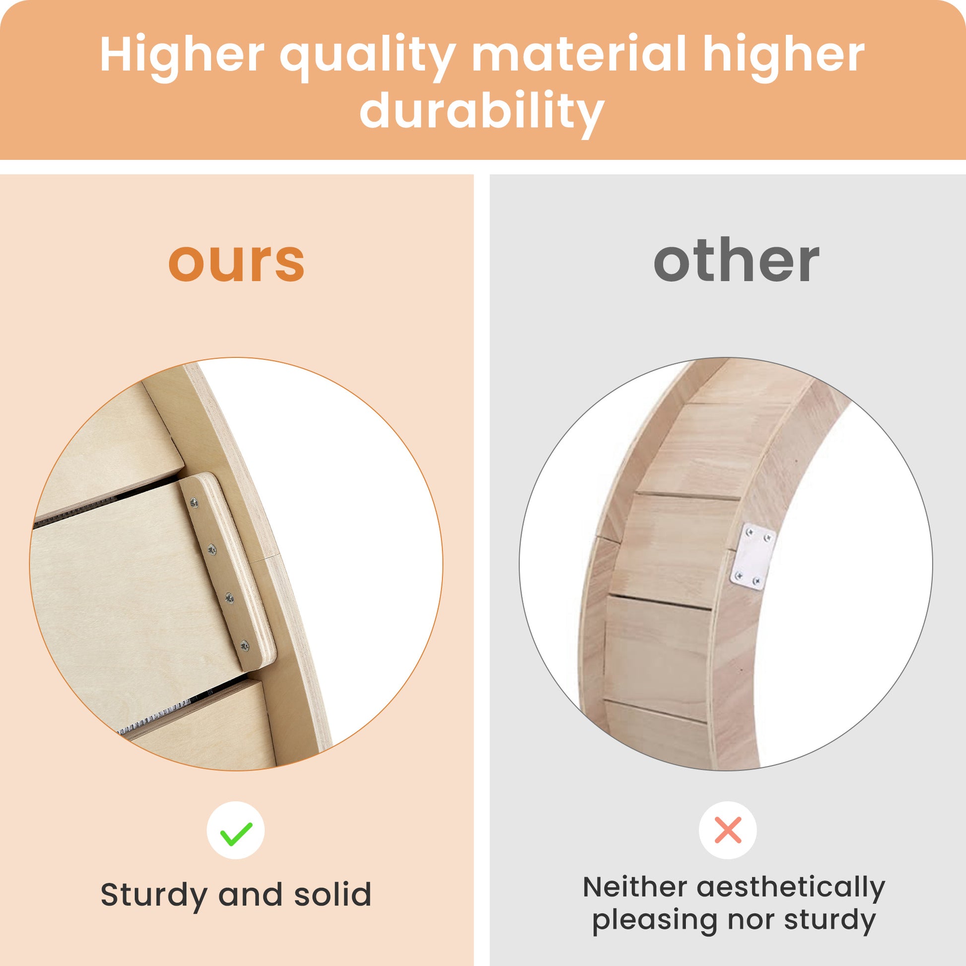 Cat Exercise Wheel Indoor Cat Treadmill With Carpeted Running Track, Safety Cat Treadmill With Latch, Weighted Wheel For Cats, Add Fun To Cat Exercise, Natural Wood Color,35.8"L X 12.6"W X 38.2"H Natural Wood Solid Wood