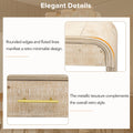 Unique Retro Console Table With Open Style, Two Top Drawers For Entrance, Dinning Room, Living Room Natural Wood Wash Natural Wood Wash Mdf
