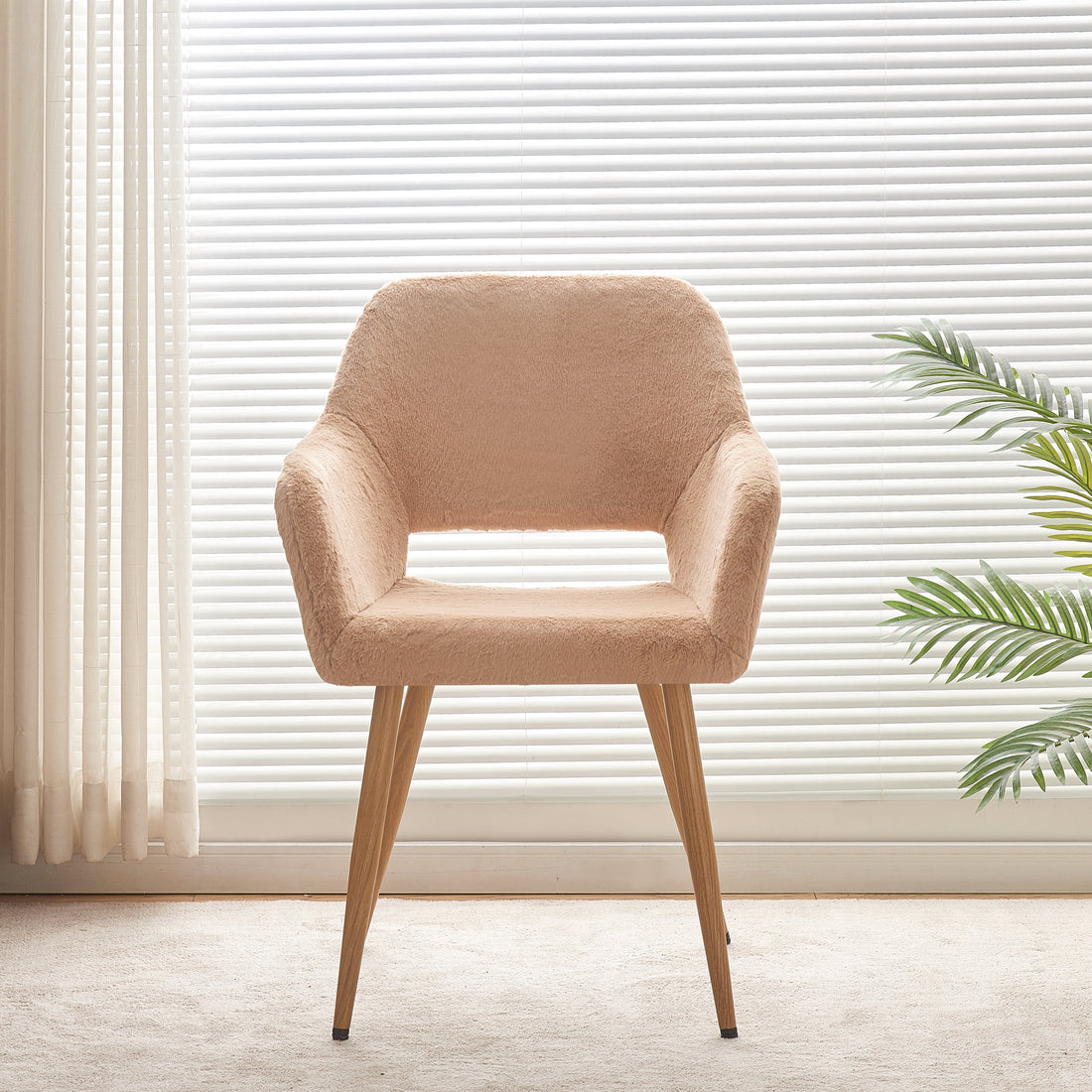 Cr 43 Tuo Beige Brown Fabric