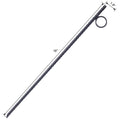 Rebar Stake With Loop 16Pcs Grip Rebar 3 8X 18 Inch Steel Durable Heavy Duty Tent Canopy Ground Stakes With Angled Ends And 1 Inch Loops For Campsites And Canopies Black Steel