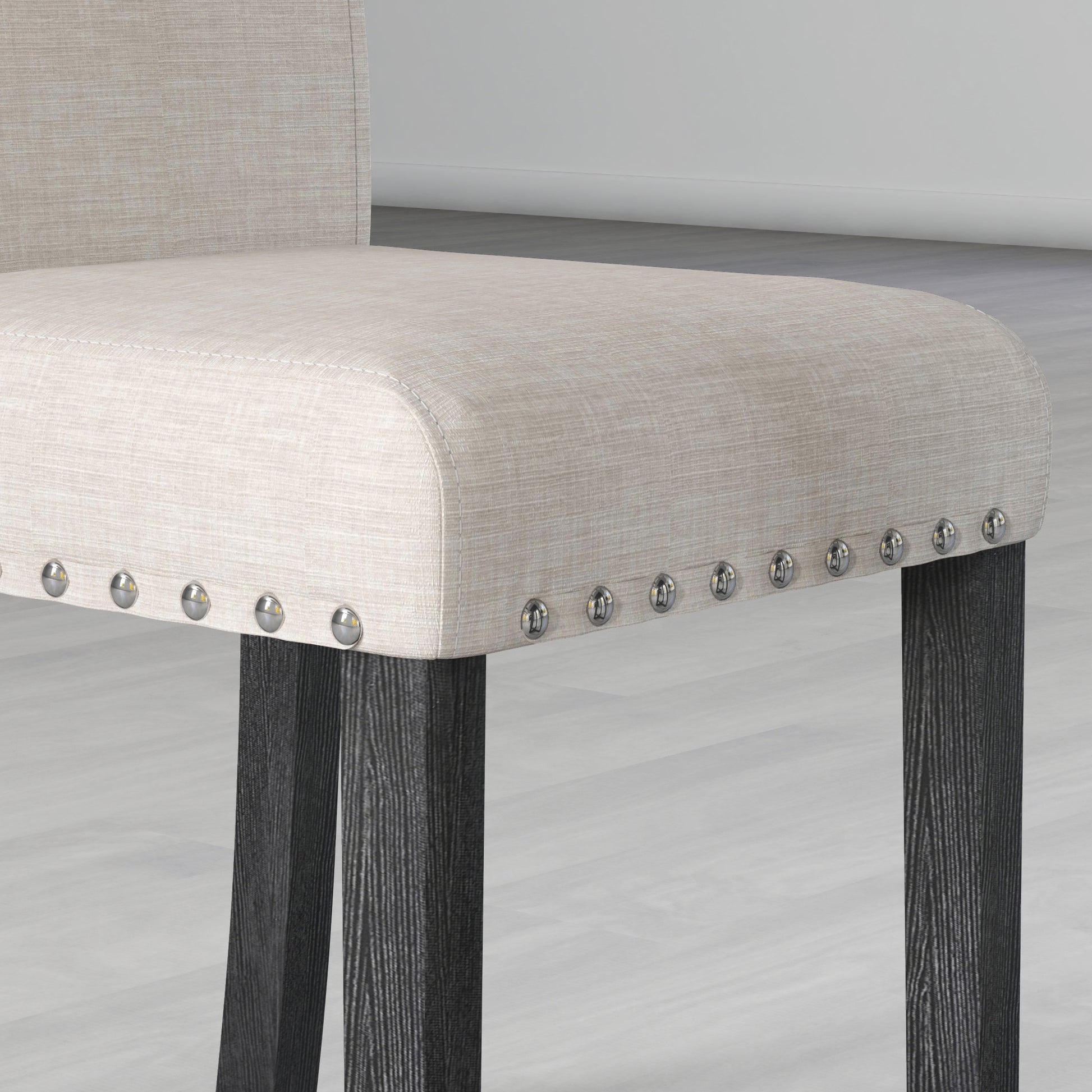 Five Piece Dining Room Set With Imitation Marble Table Top, Solid Wood Dining Table And 4 Chairs, Space Saving Kitchen And Dining Room Combination Furniture. Black White Solid Wood Mdf