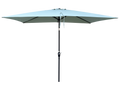 6 X 9Ft Patio Umbrella Outdoor Waterproof Umbrella With Crank And Push Button Tilt Without Flap For Garden Backyard Pool Swimming Pool Market Frosty Green Steel