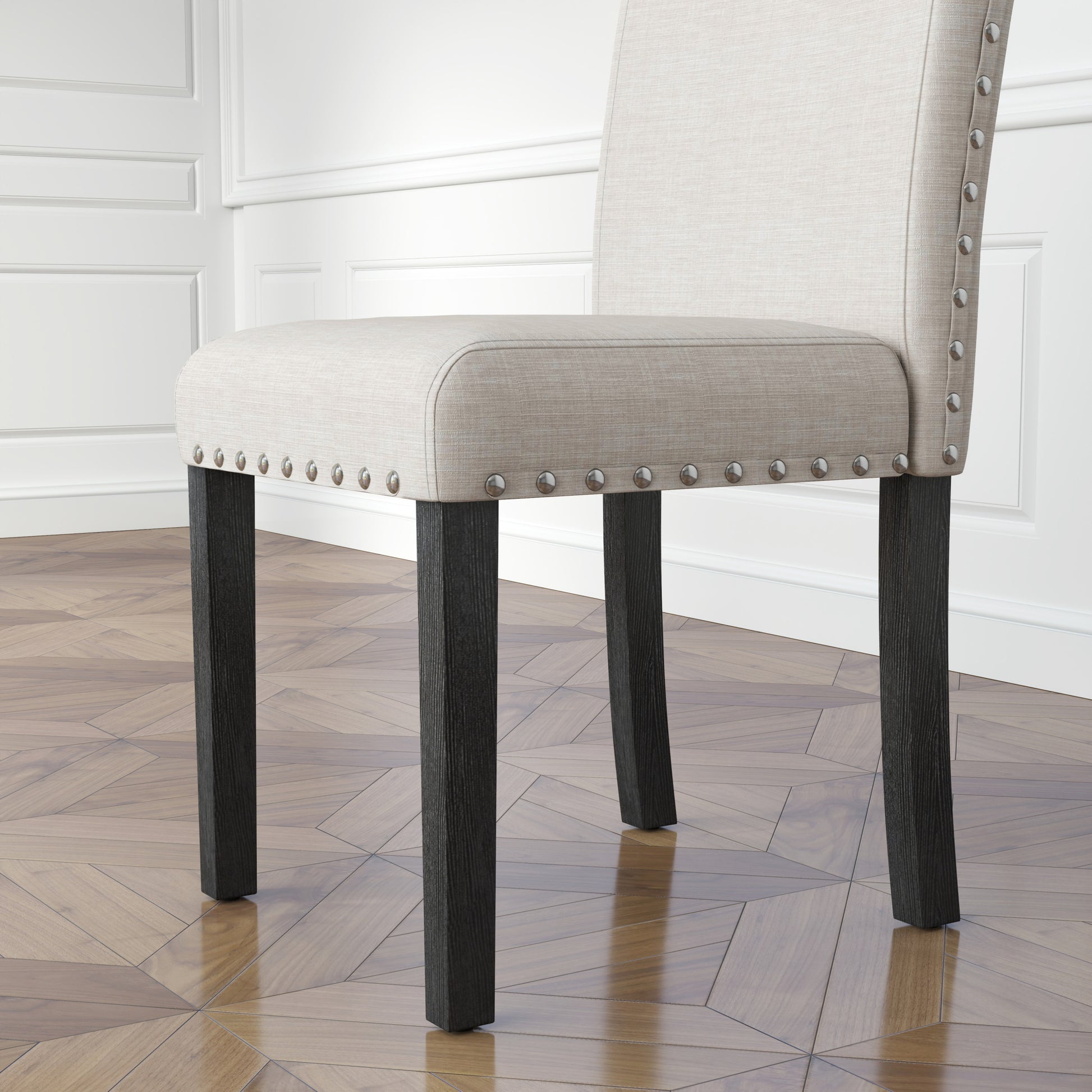 Five Piece Dining Set With Imitation Marble Tabletop, Restaurant Combination Set, Solid Wood Dining Table And 4 Chairs, Space Saving Combination Furniture For Kitchen And Dining Room. Black White Solid Wood Mdf