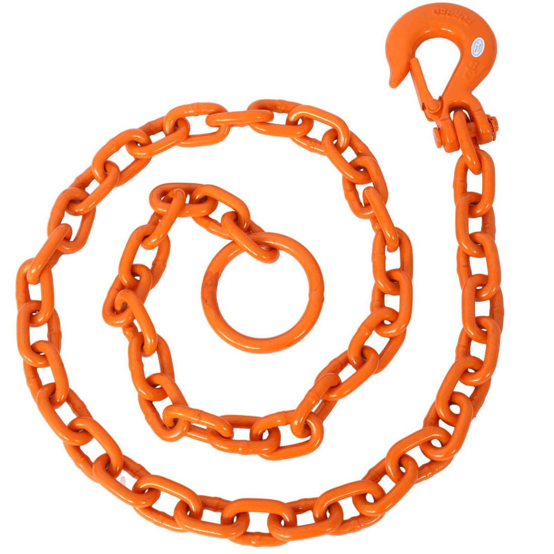 Log Grubber Tugger Chain Grubber Tugger Chain 6Ft Orange Steel