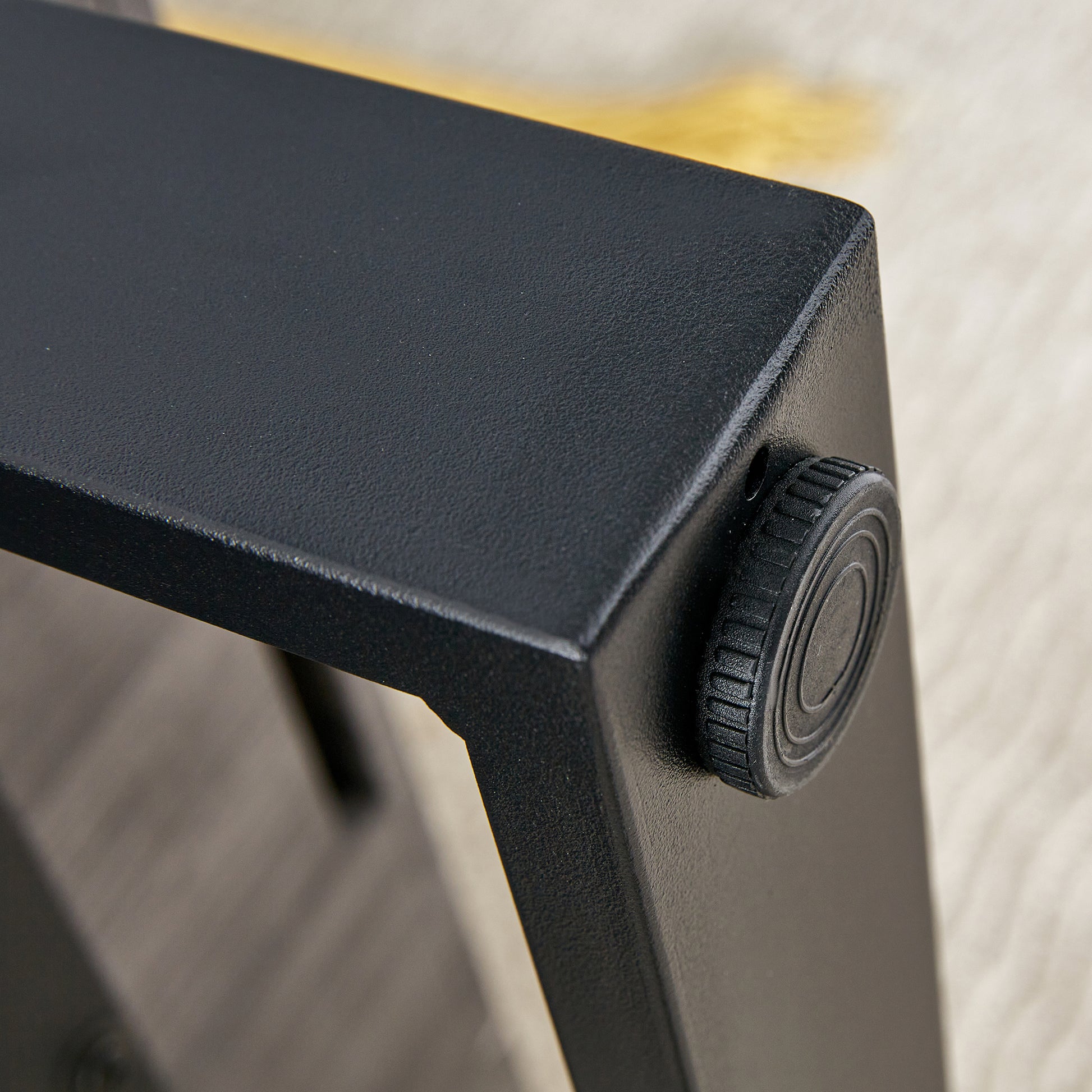 A Coffee Table Made Of Mdf Material. Equipped With Drawers Made Of Solid Wood Material. Can Store Things And Save Space. Paired With Black Metal Table Legs. Suitable For Living Room. Grey Mdf