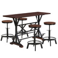 5 Piece Dining Table Set, 59