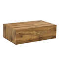 Modern Mdf Coffee Table With Wood Texture Pattern 39.37X23.62X11.81 Inches Stylish And Durable Design Wood Mdf