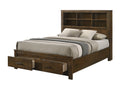 Merrilee Ii Queen Bed, Oak Finish Bd02077Q Queen Oak Wood