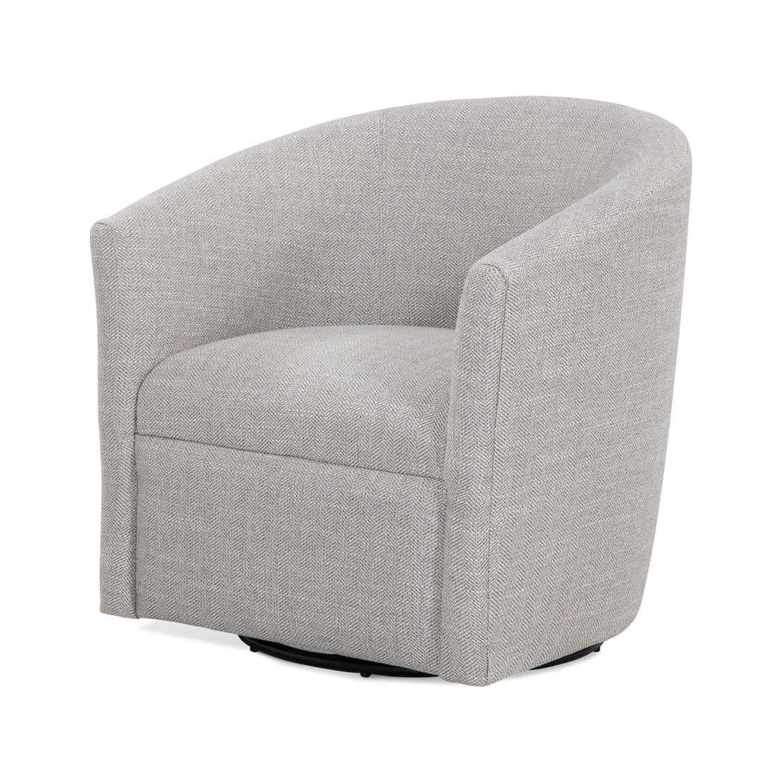 Lainey Sea Oat Swivel Barrel Chair Beige Modern,Transitional Foam Polyester