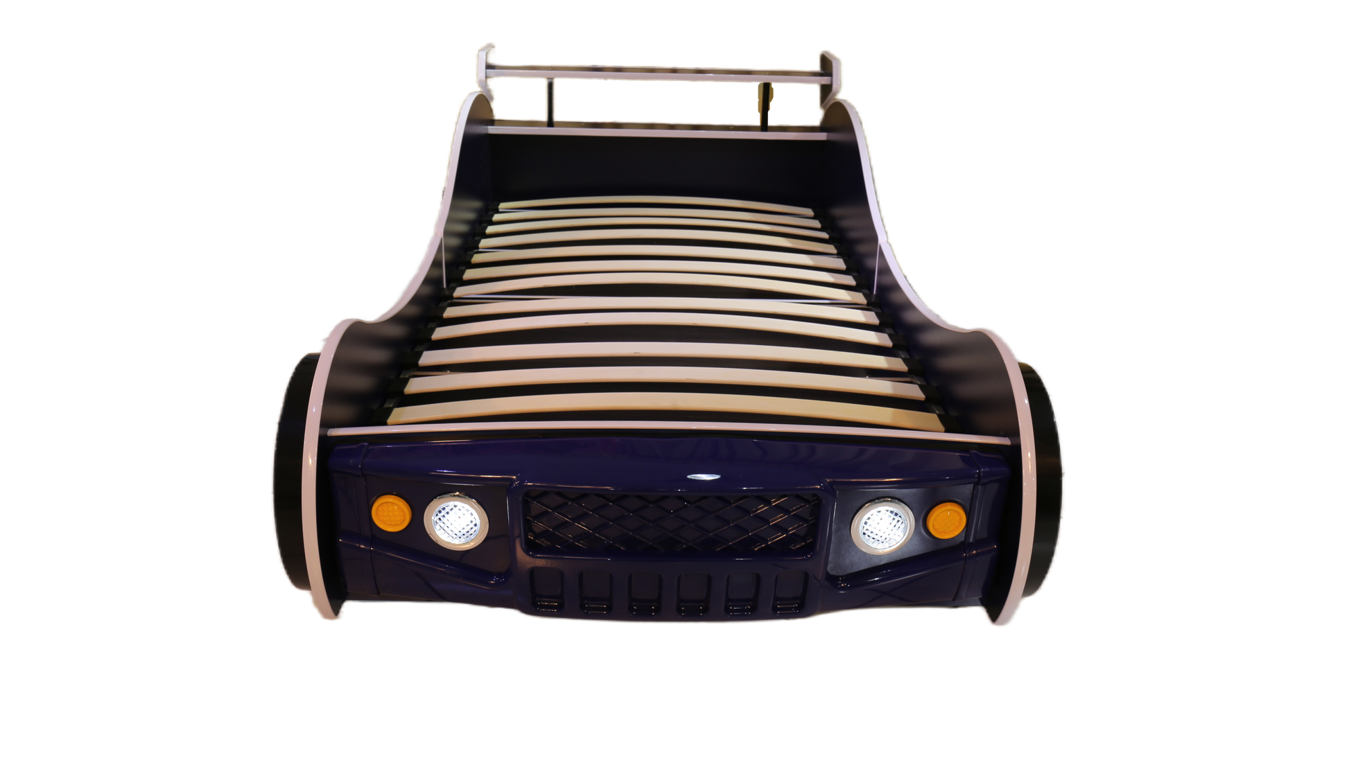 Supreme Energy Racing Car Bed Blue Mdf