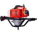 2.7Hp Post Hole Digger 63Cc Gas Powered 2 Stroke Auger Digging Drill Shaft Size 3 4