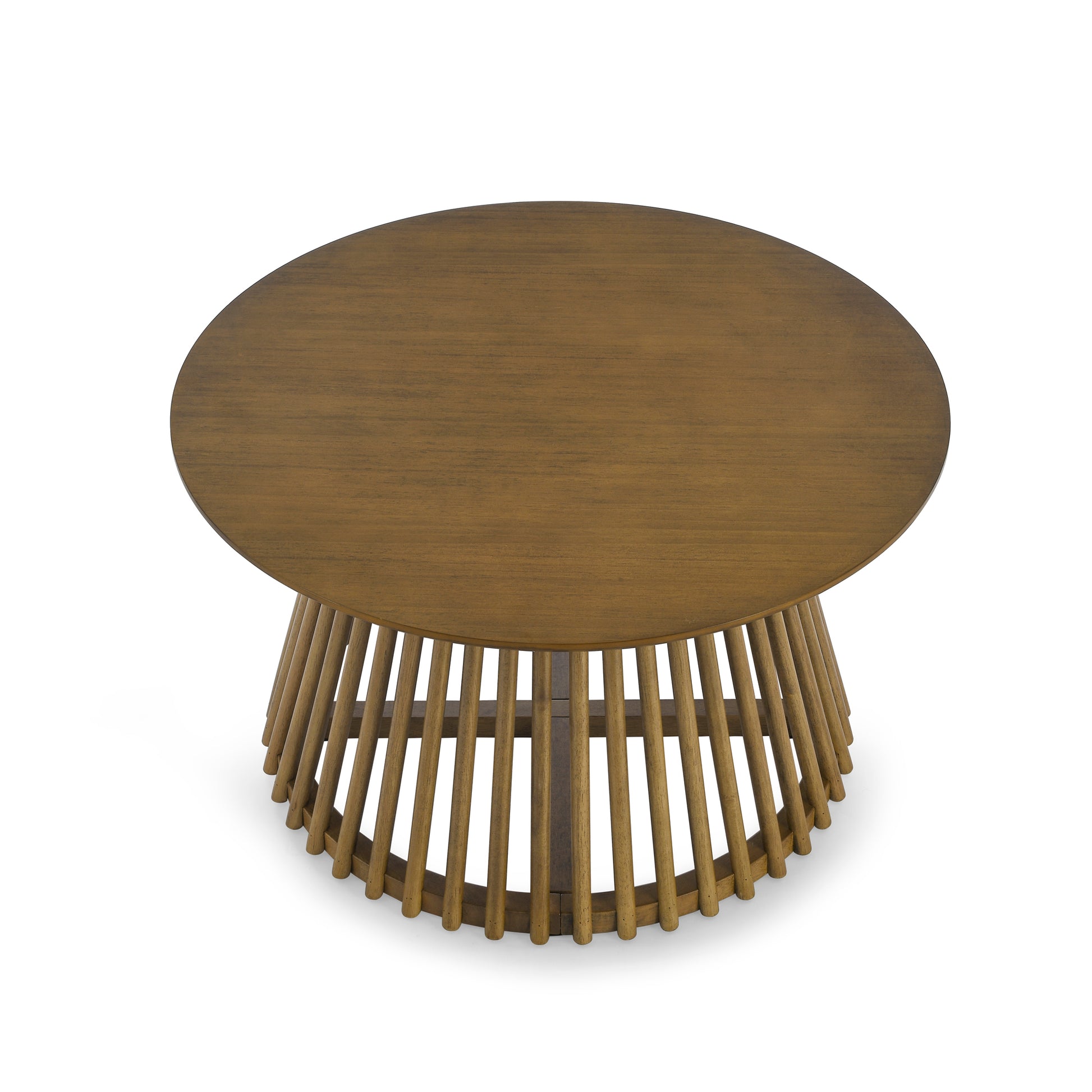 Modern Minimalist Coffee Table, Solid Wood Coffee Table, Nordic Style Coffee Table, Simple Design, Suitable For Both Home And Office. Walnut Brown Solid Wood Mdf