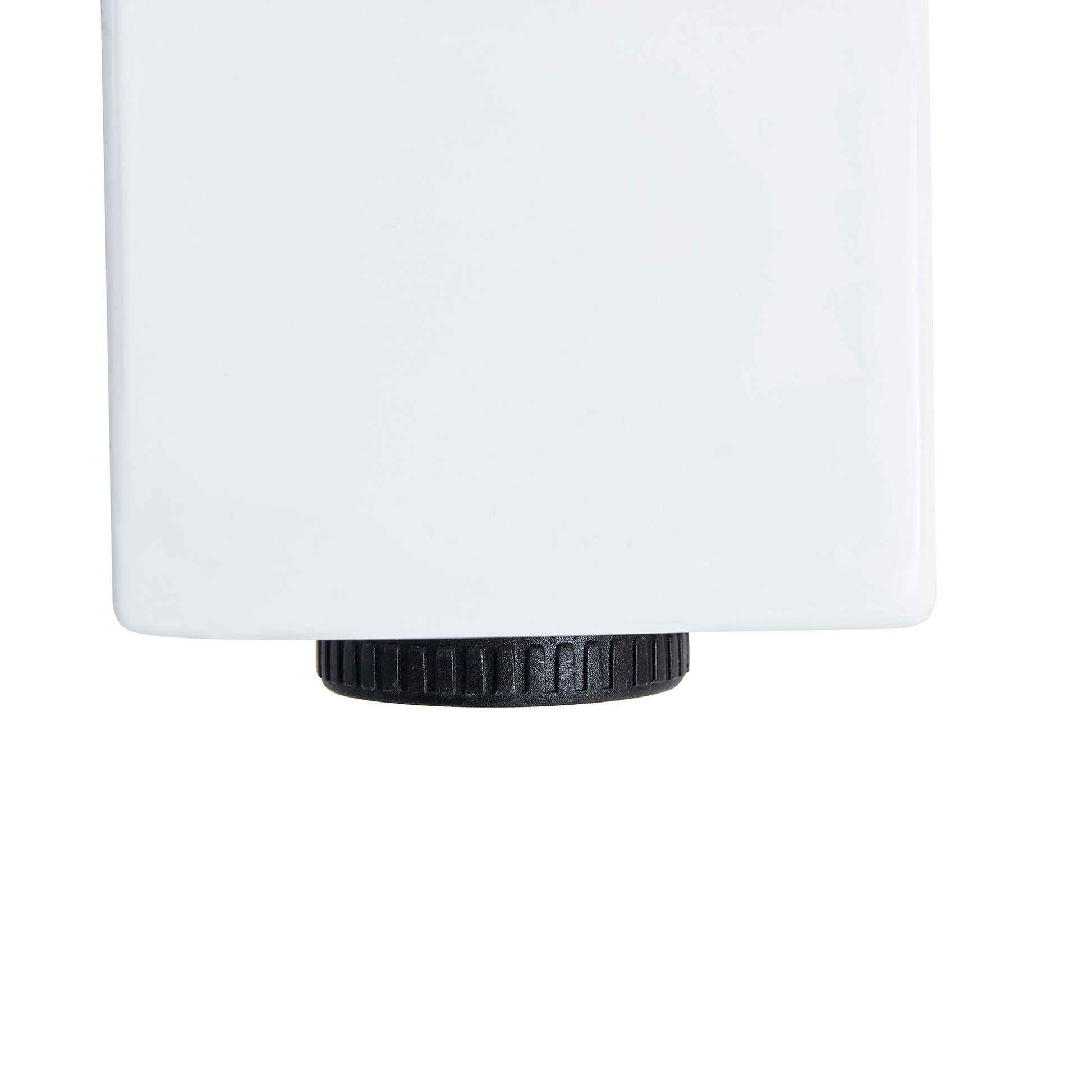 Modern Minimalist Transparent Tempered Glass Coffee Tablepaired With White Mdf Decorative Columns. Computer Desk. Game Table. Ct 1546 Transparent Glass