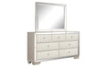 Madison Upholstery Dresser Made With Wood In Beige Color Beige Drawer 5 Drawers & Above Bedroom Contemporary,Modern Solid Wood Mdf Wood