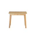 Wooden Foldable Table, Rubber Wood Leg Mfc Tabletop, Foldable Computer Desk, Foldable Office Desk, Suitable For Restaurants, Living Rooms, Terraces, Kitchens Wood Wood