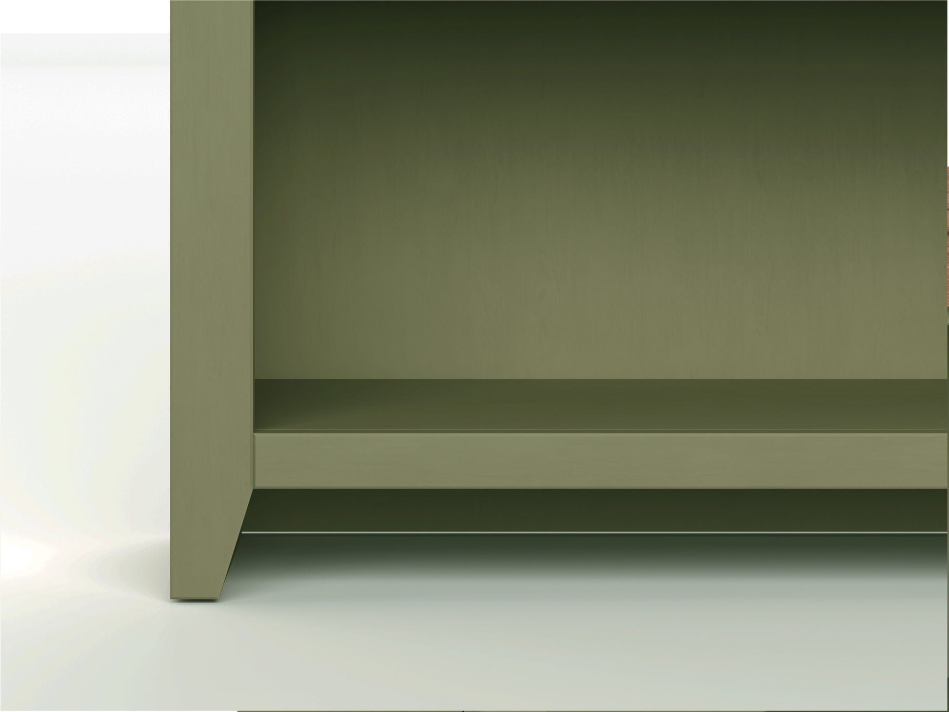 Vineyard 72 Inch High 5 Shelf Bookcase, No Assembly Required, Sage Green And Fruitwood Finish 5 Green Standard Horizontal Office Closed Back Wood Coastal,Farmhouse Poplar Wood