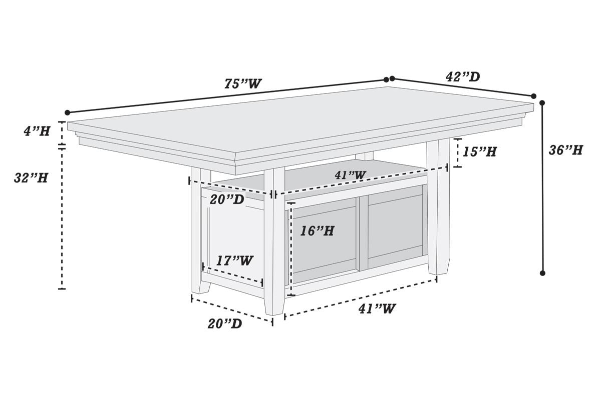 Dining Room Furniture Rustic Espresso Counter Height Table W Storage Base High Chairs 7Pc Counter Ht. Dining Set Rustic Espresso Faux Leather Upholstered Seats Espresso Wood Dining Room Solid Wood Pine Rectangular Dining Table With Chair Upholstered