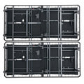 King Size Flex Head Quick Assembly Adjustable Bed Frame With Voice Activated Controls Split King Black Steel Steel