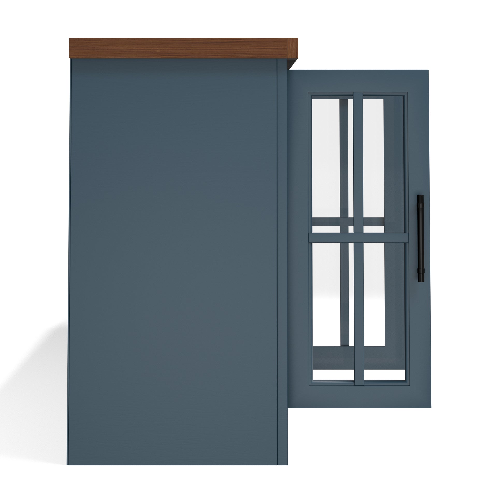 Nantucket 97 Inch Fireplace Tv Stand Console For Tvs Up To 100 Inches, Minimal Assembly, Blue Denim And Whiskey Finish 41 50 Electric No Blue 400 Vent Free Primary Living Space Coastal,Farmhouse Poplar Yes Insert Wood Electric