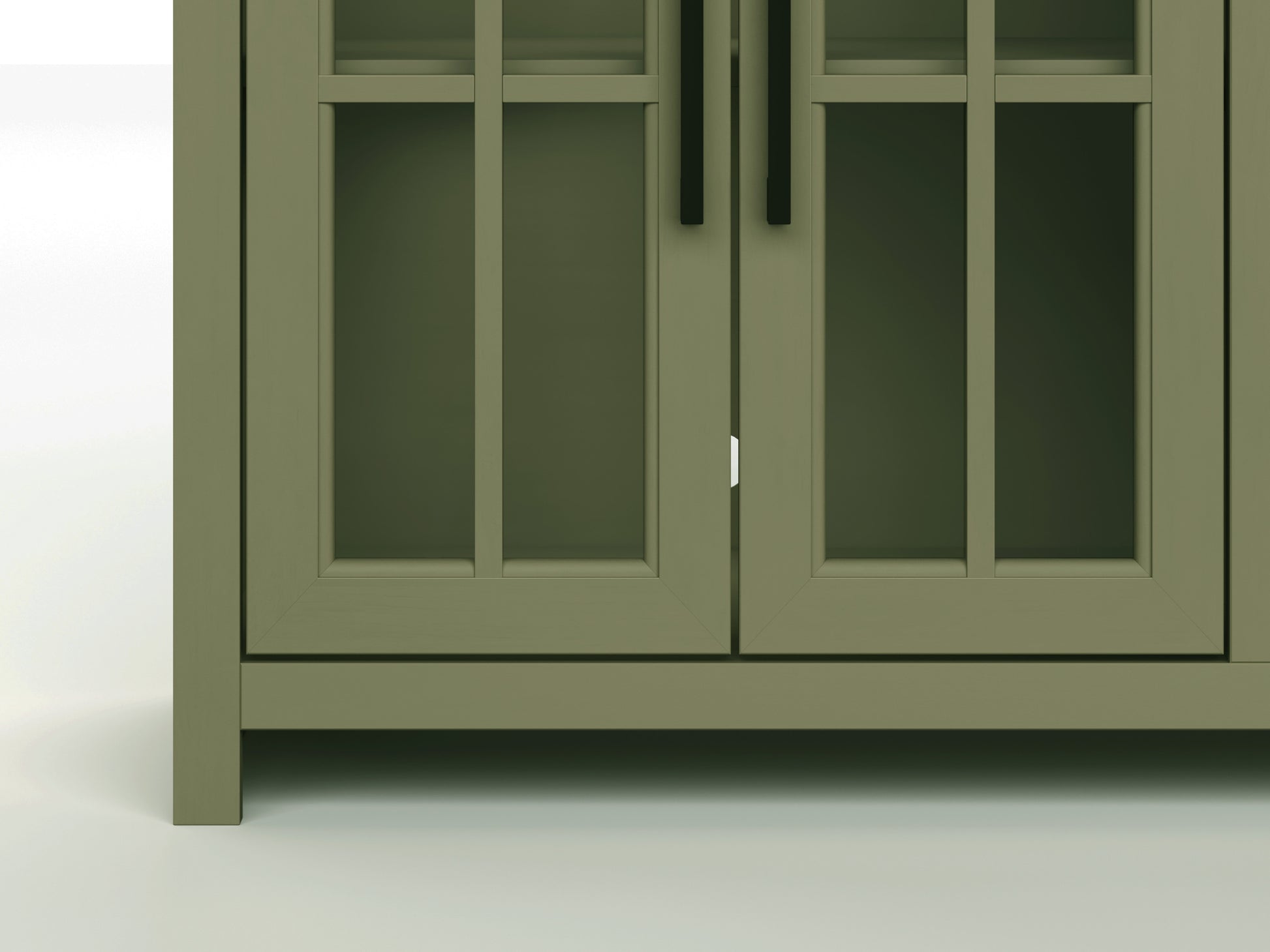 Vineyard 96 Inch Tv Stand Console For Tvs Up To 100 Inches, No Assembly Requried, Sage Green And Fruitwood Finish Green Primary Living Space 90 Inches Or Larger 90 Inches Or Larger Coastal,Farmhouse Poplar 85 Inches Wood
