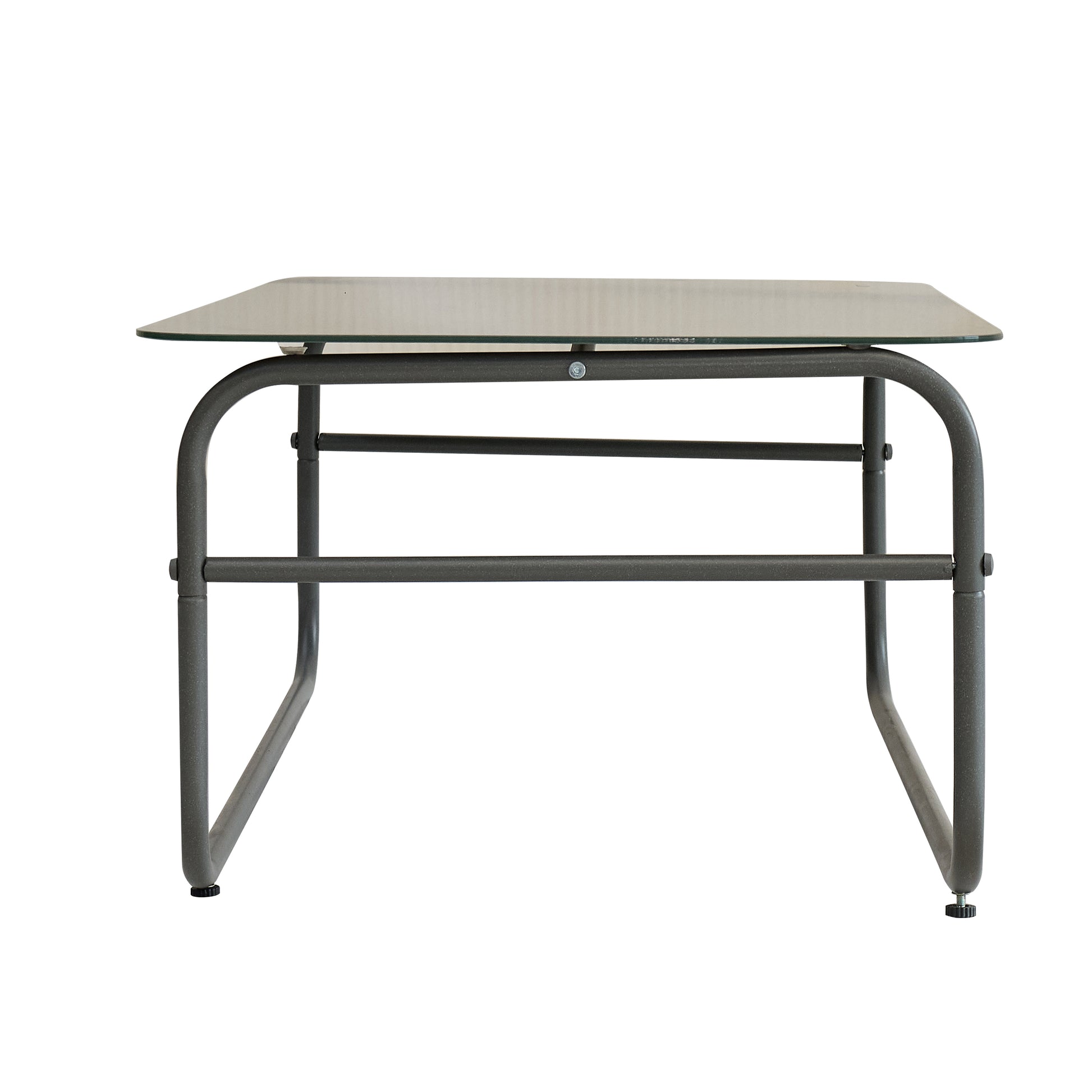 4 Piece Outdoor Patio Furniture Sets, Patio Conversation Set With Removable Seating Cushion, Courtyard Patio Set For Home, Yard, Poolside Grey Gray Aluminum