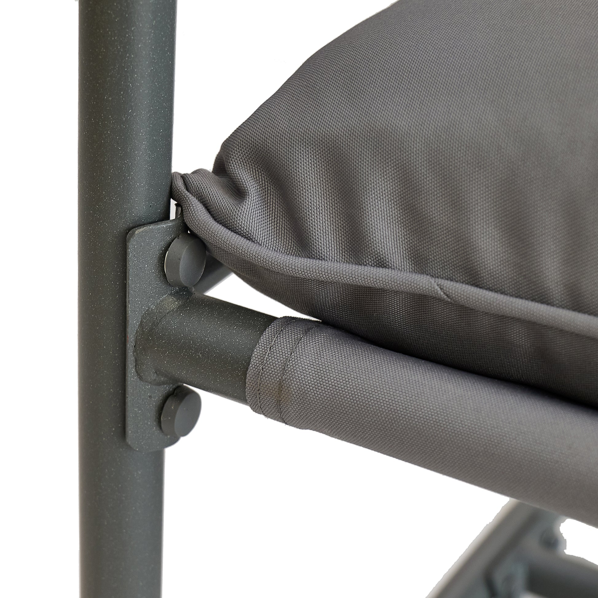 4 Piece Outdoor Patio Furniture Sets, Patio Conversation Set With Removable Seating Cushion, Courtyard Patio Set For Home, Yard, Poolside Grey Gray Aluminum