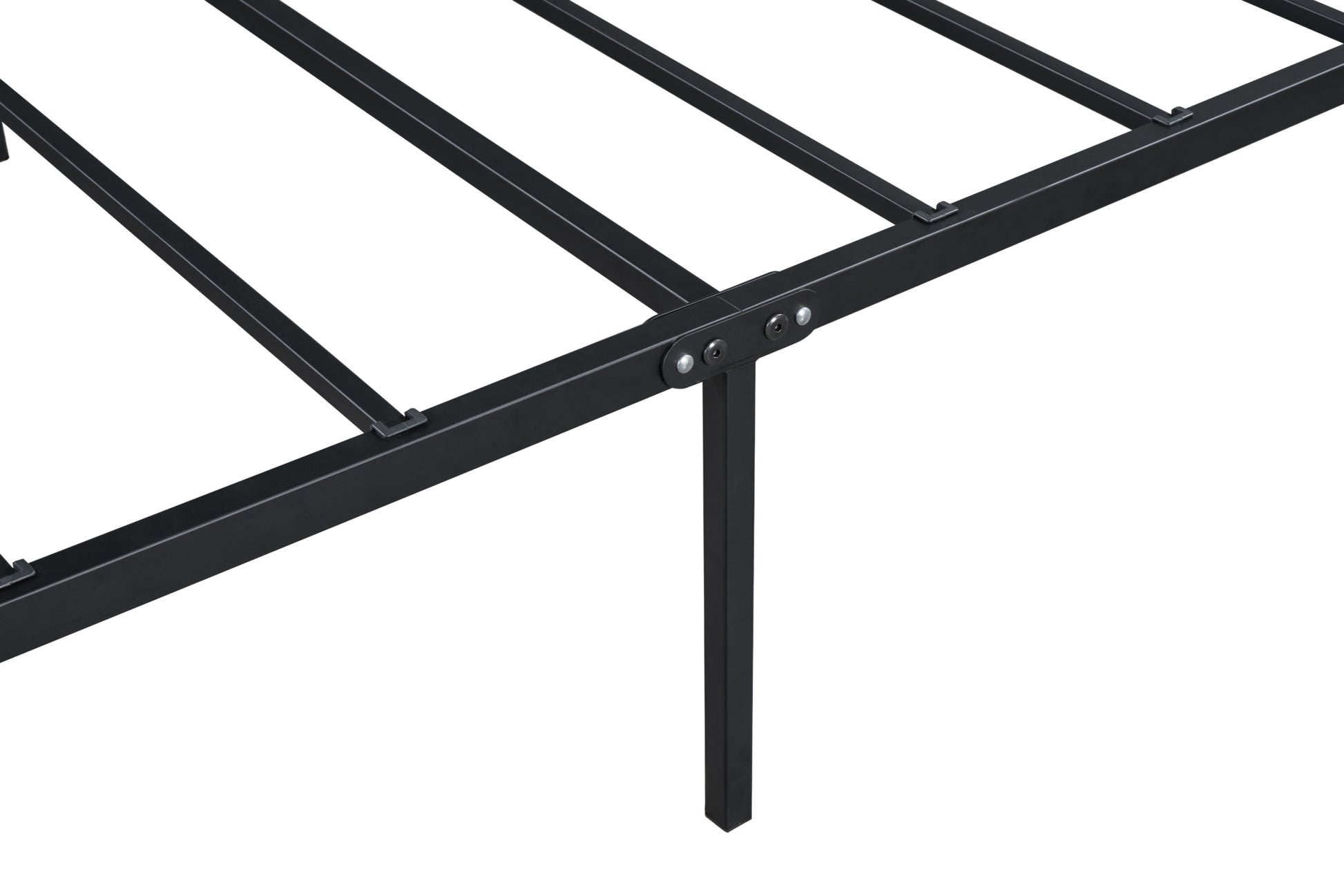 King Size Metal Bed Frame King Black Steel