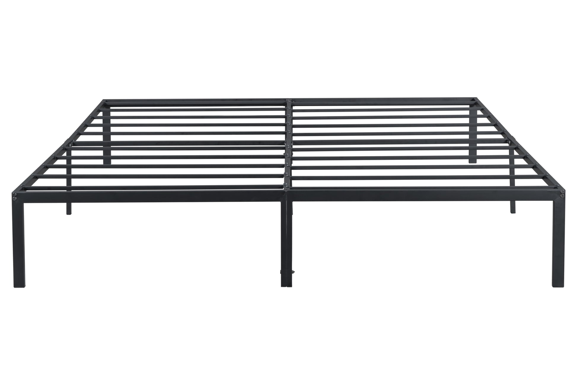 King Size Metal Bed Frame King Black Steel