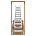 Aluminum Attic Ladder 350 Pound Capacity 22 1 2