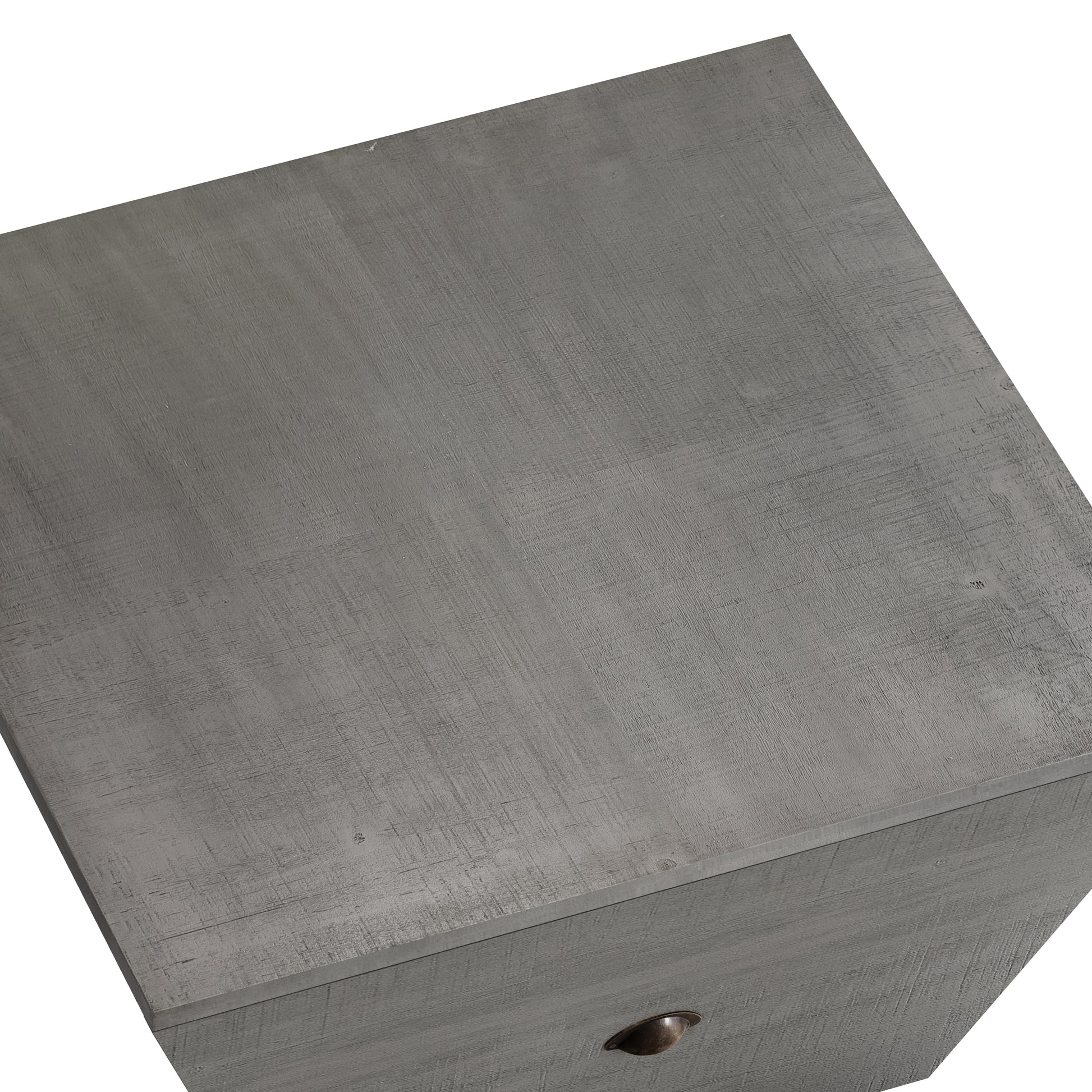 33.46" Exquisite Ladder Shaped Coffee Table For Office, Dining Room And Living Room,Gray Gray Mdf