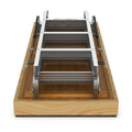 Aluminum Attic Ladder 350 Pound Capacity 22 1 2