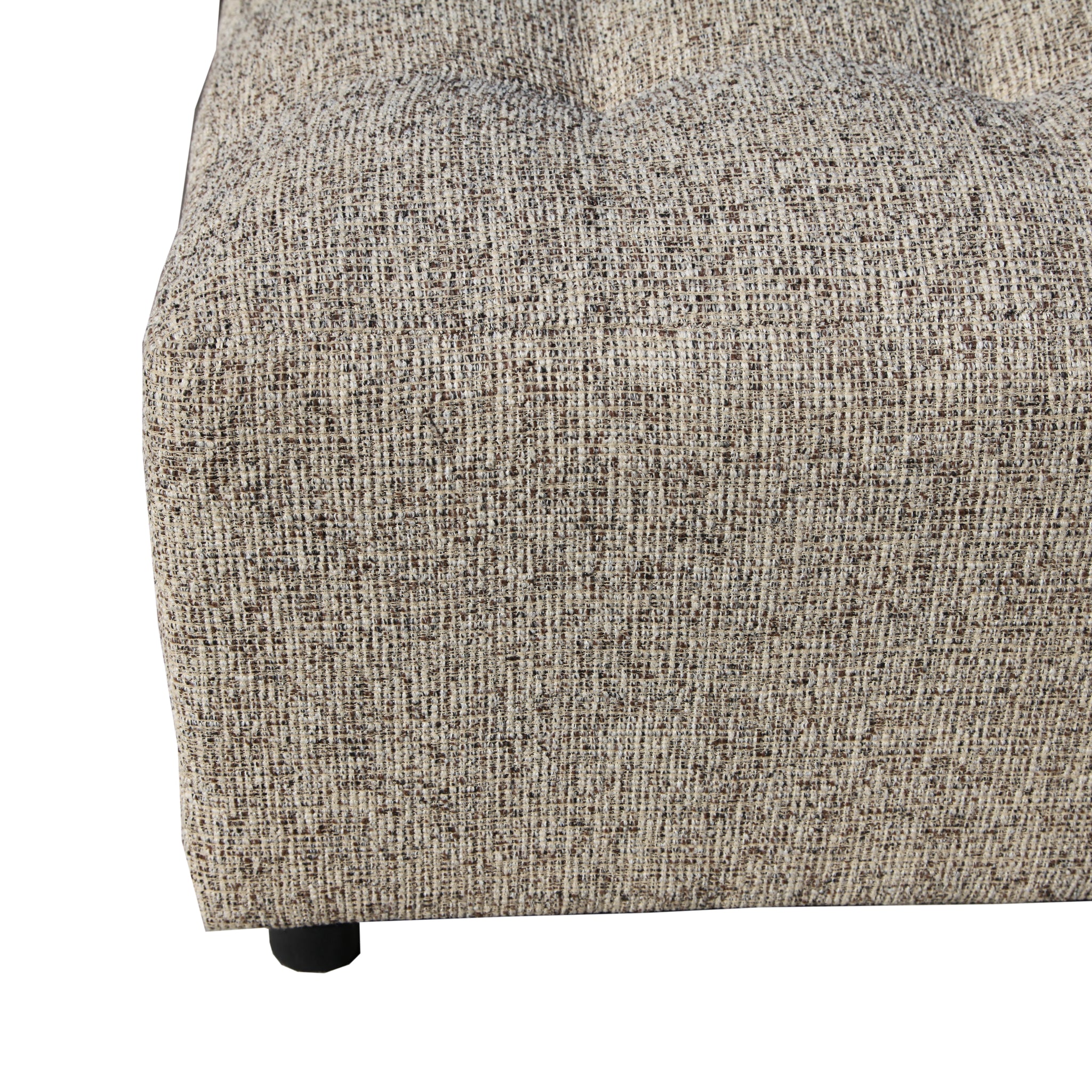 Outdoor Modular Sofa, With Aluminum Structure, Support Cushion And Back Cushion Cover Removable, Fade Resistant, Waterproof Sofa Cover Included,Light Brown The Ratebased On A Single Piece 2Unit Light Brown Aluminium 2 Seat