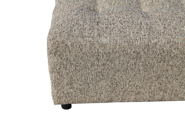 Outdoor Modular Sofa, With Aluminum Structure, Support Cushion And Back Cushion Cover Removable, Fade Resistant, Waterproof Sofa Cover Included,Light Brown The Ratebased On A Single Piece 2Unit Light Brown Aluminium 2 Seat