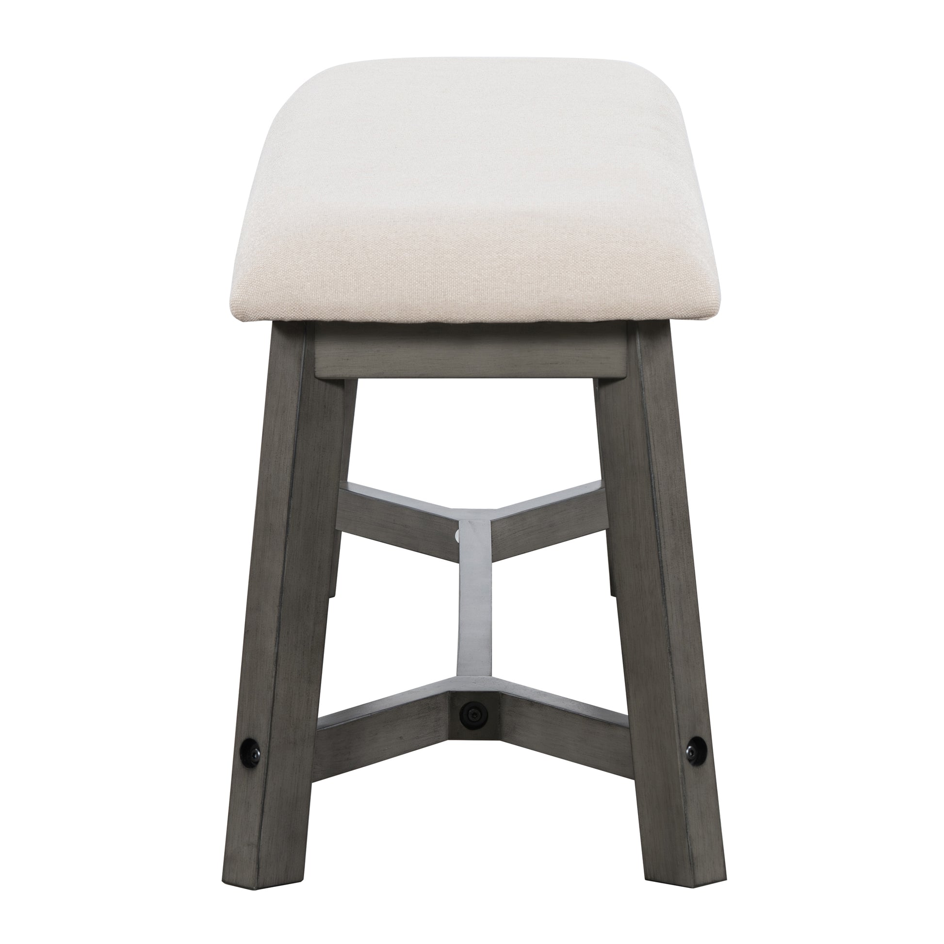 6 Piece Retro Farmhouse Style Dining Set, Rectangular Table And 4 Upholstered Chairs With Rattan And Bench For Dining Room And Kitchen Gray Gray Solid Wood Mdf