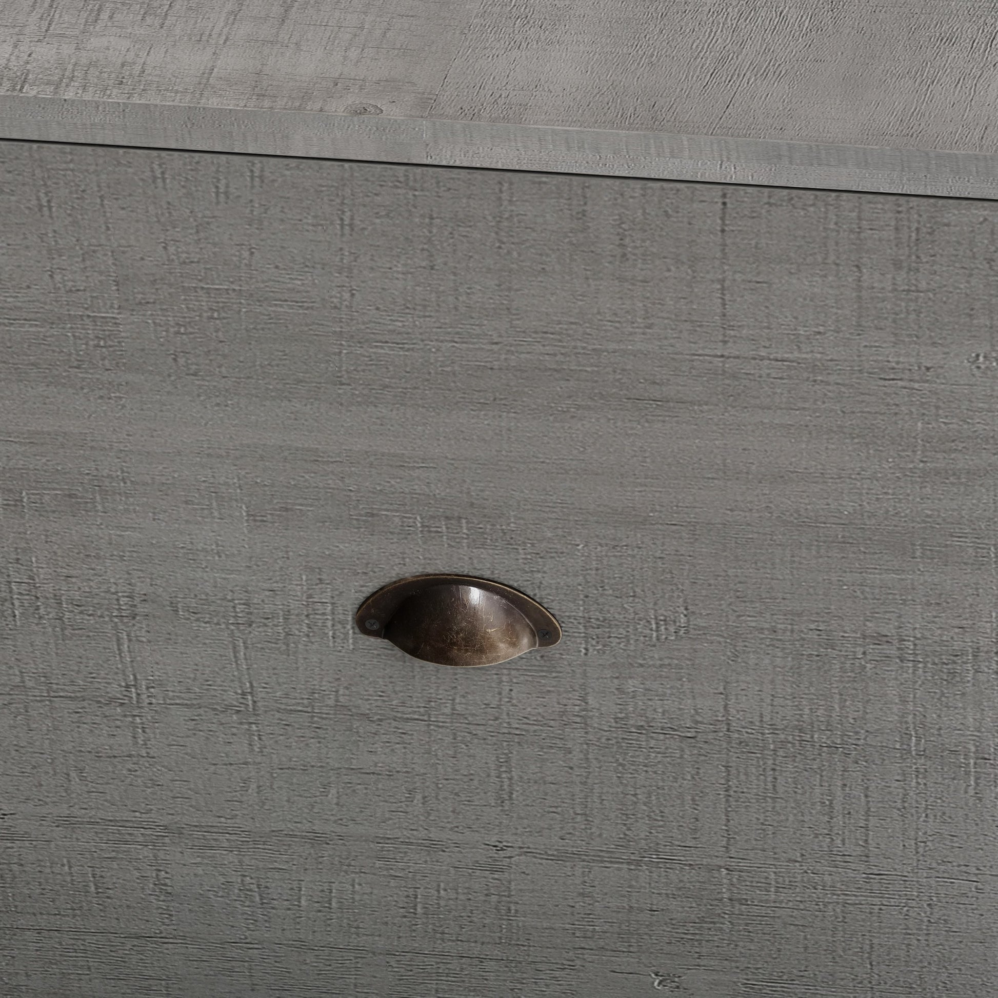 33.46" Exquisite Ladder Shaped Coffee Table For Office, Dining Room And Living Room,Gray Gray Mdf