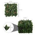 Outsunny Grass Wall Panels, 20