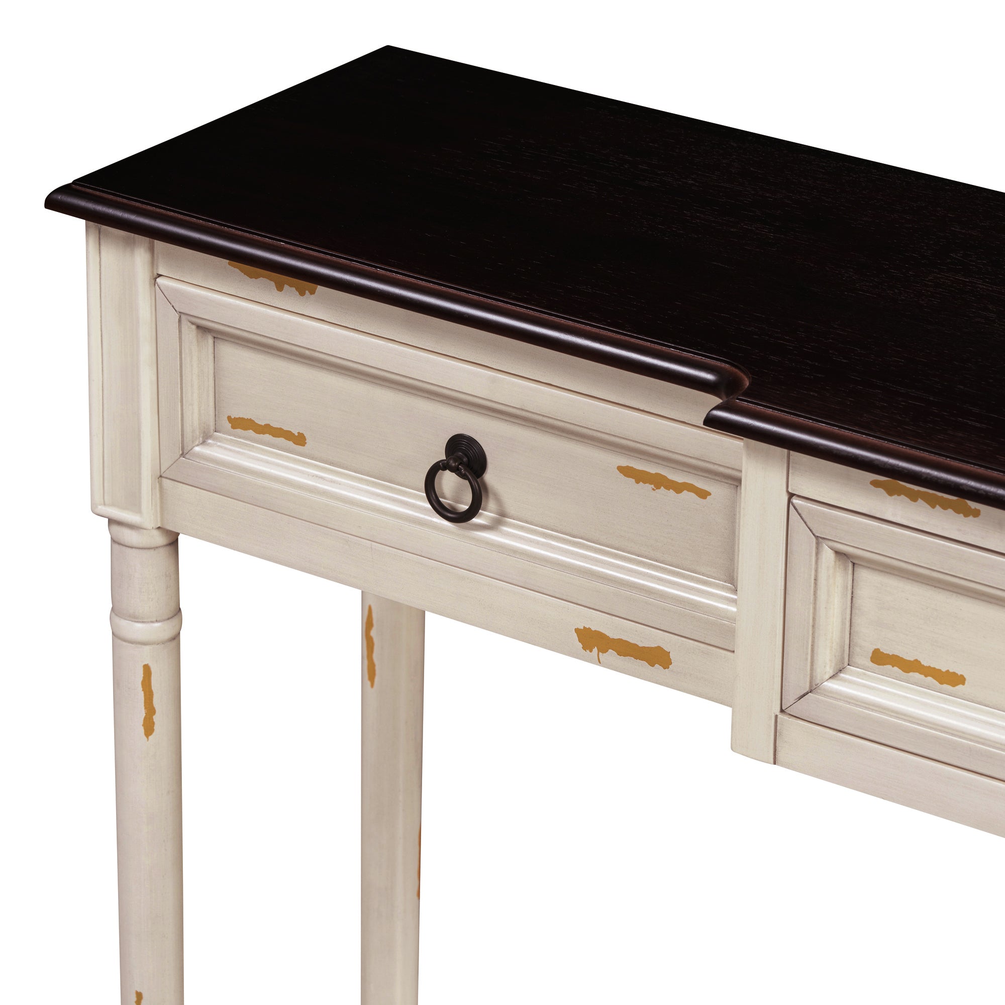 Console Table Sofa Table With Drawers For Entryway With Projecting Drawers And Long Shelf Beige, Old Sku: Wf189574Aad Beige Solid Wood Mdf