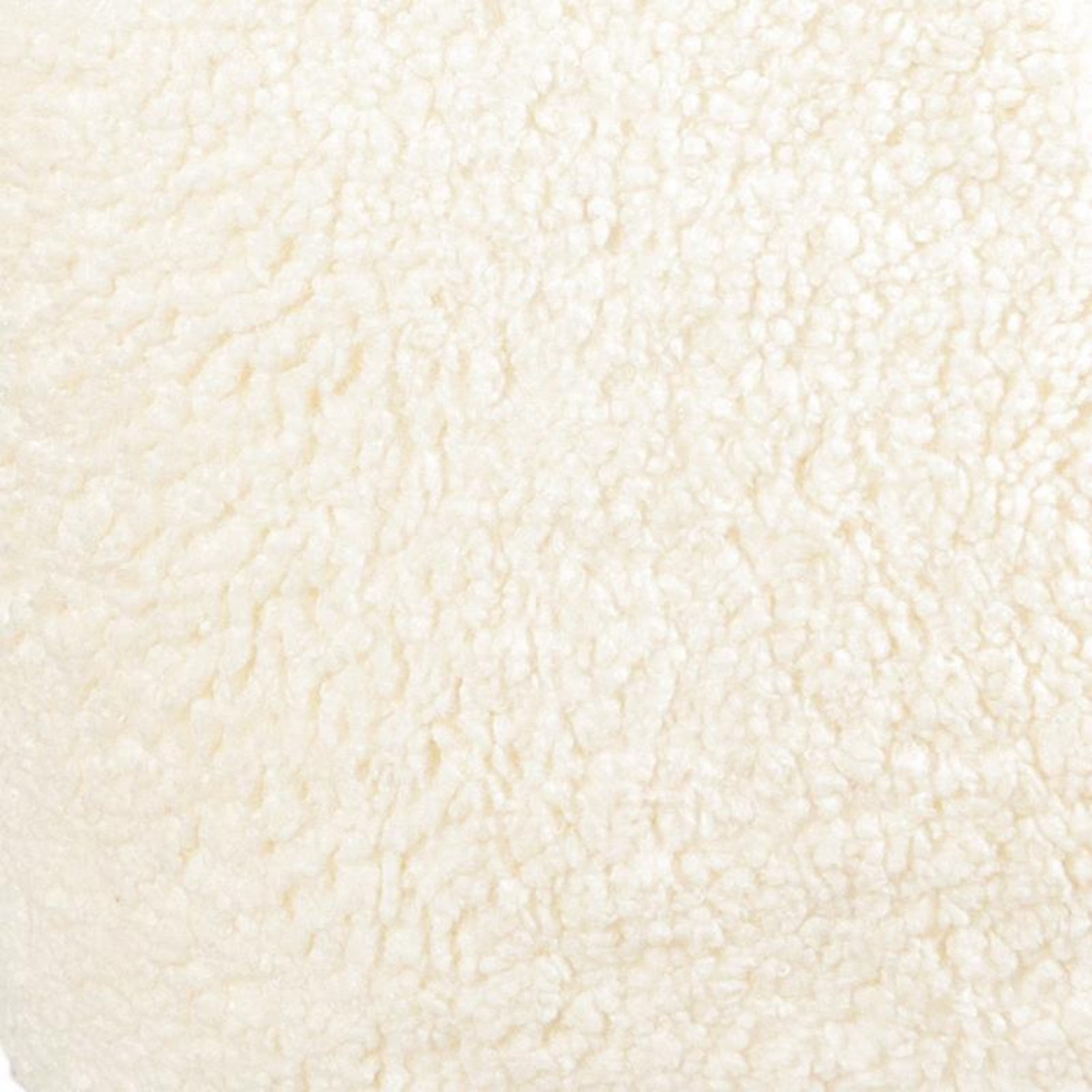 Adjust Legs Upholstered Teddy Faux Fur Dining Armrest Chair Set Of 2 Off White Metal Off White Dining Room Powder Coated Foam Dry Clean Round Mid Century Modern Solid Back Foam Polyester