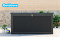 260 Gallon Deck Box, Waterproof Resin Large Outdoor Storgae Box For Patio Furniture, Patio Cushions, Gardening Tools, Pool And Sports Supplies, Lockable Black No Complete Patio Set Black Water Resistant Frame Garden & Outdoor Classic Complete Patio Sets