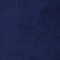 Fila Velveteen 2 Seater Oversized Bean Bag Chair With Armrests, Navy Blue Blue Solid Velvet
