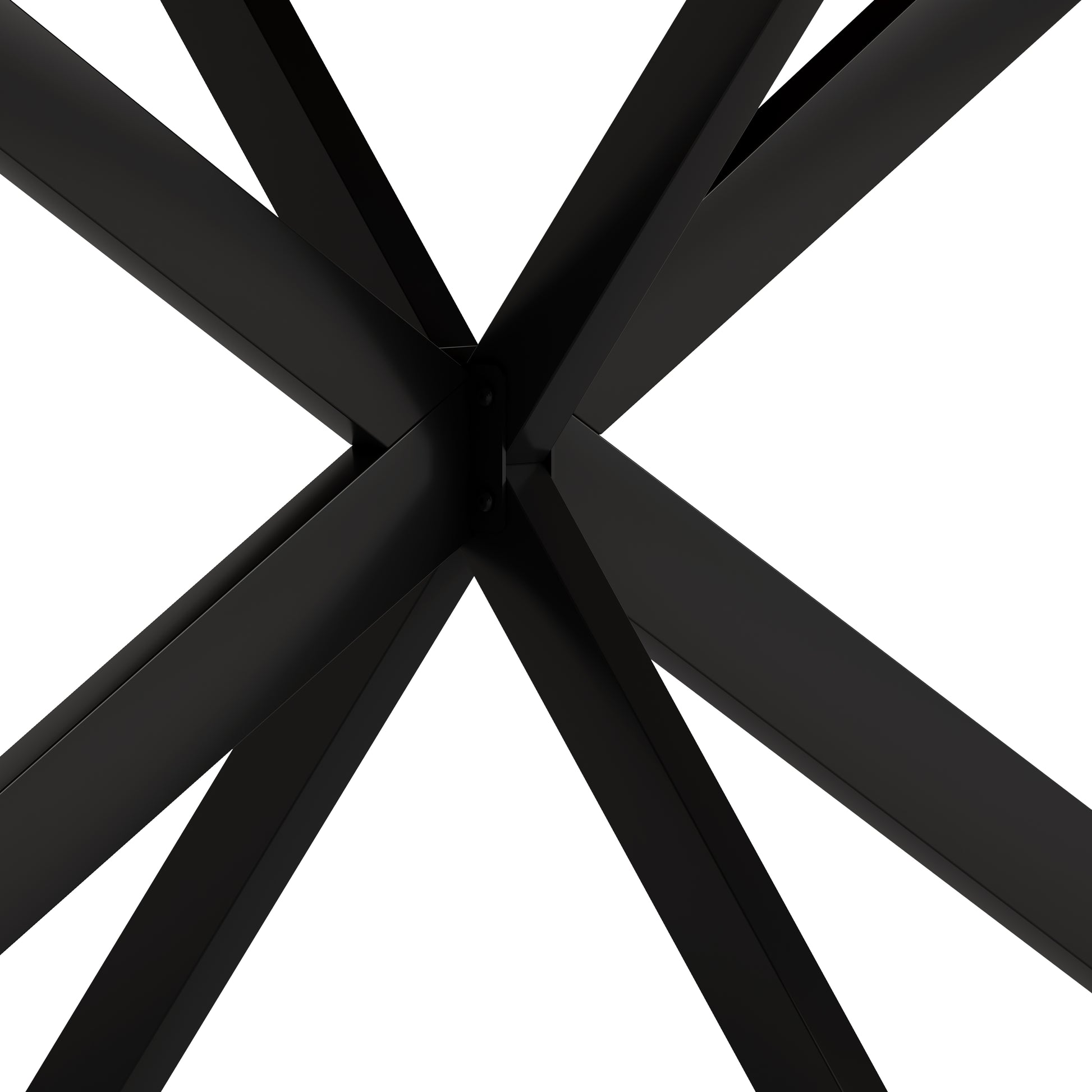 55.11'' 70.86"Retro Rectangular Stretch Dining Table, Grey Carole Top With Black Embossed Center Plate, Black Fine Sand Cross Iron Foot Base Dining Table, With Storage Box. Grey Seats 6 Rectangular Mdf Metal