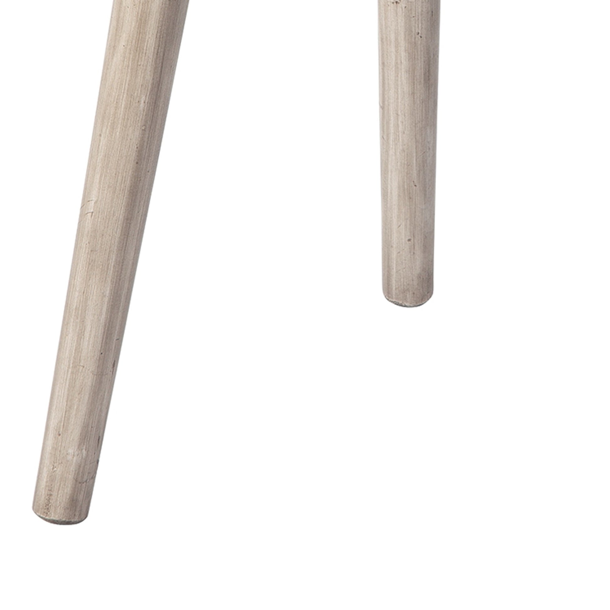 Wooden Accent Table With Splayed Legs Support, Black Black Wood