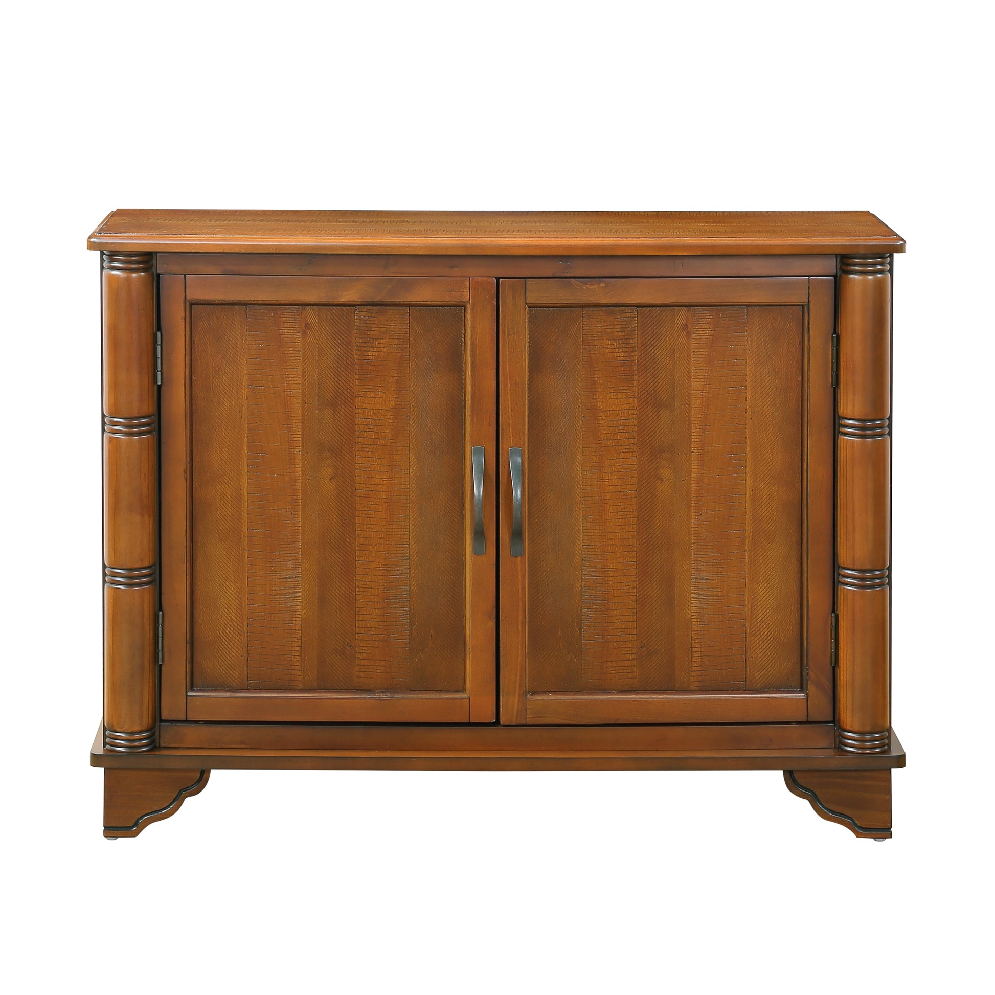 40" Console Table With Storage Shelf, Retro Entryway Table With Adjustable Storage Shelf, Sofa Couch Table For Hallway, Entry Way, Living Room, Foyer, Natural Walnut Natural Pine